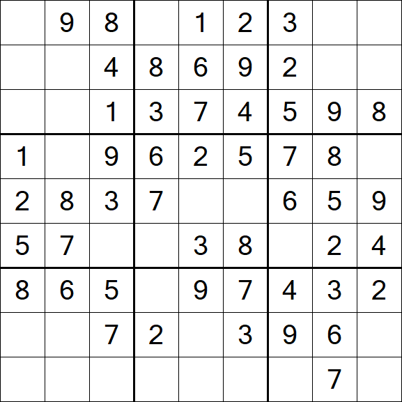 Sudoku - Einfach