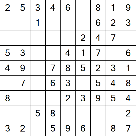 Sudoku - Einfach