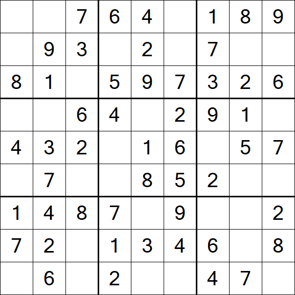 Sudoku - Einfach