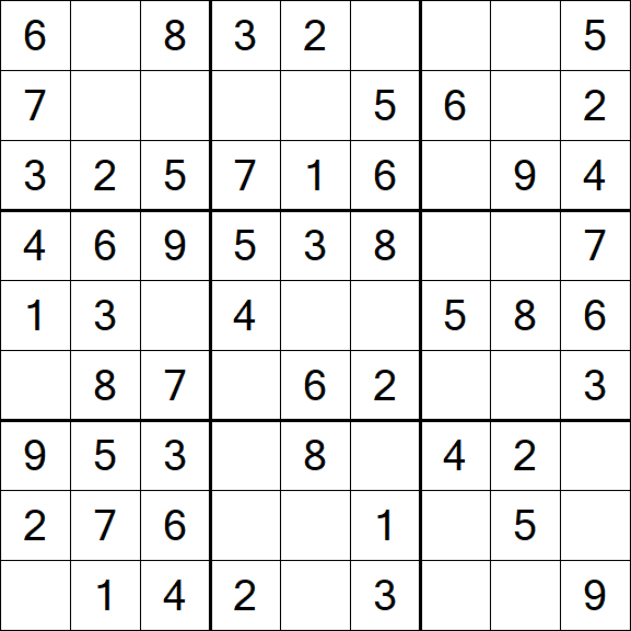 Sudoku - Einfach