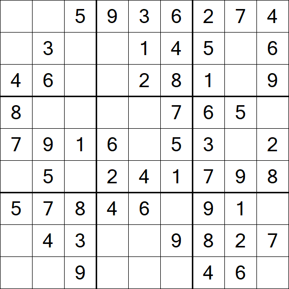 Sudoku - Einfach