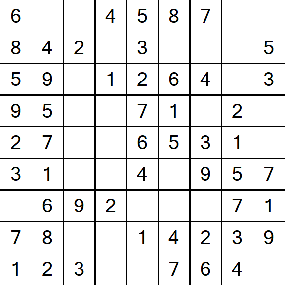 Sudoku - Einfach
