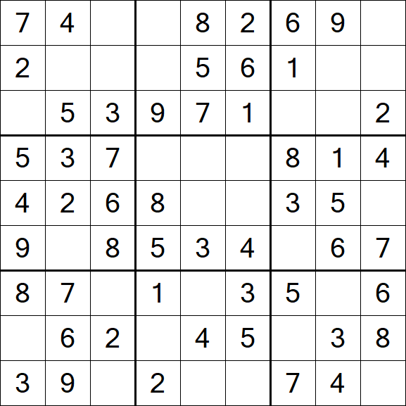 Sudoku - Einfach