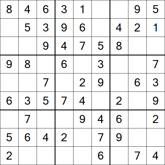 Sudoku - Einfach