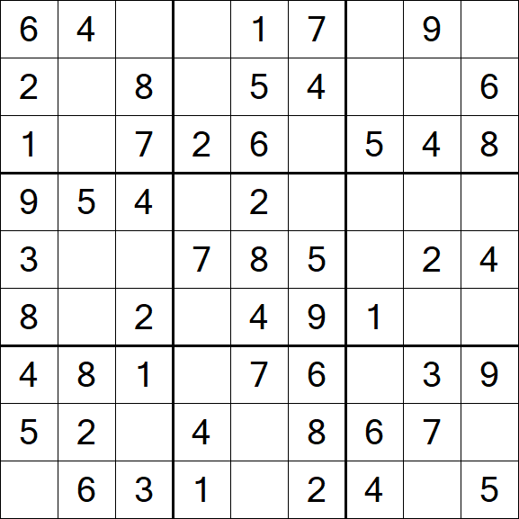 Sudoku - Einfach