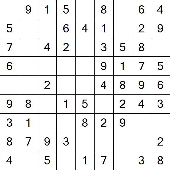 Sudoku - Einfach