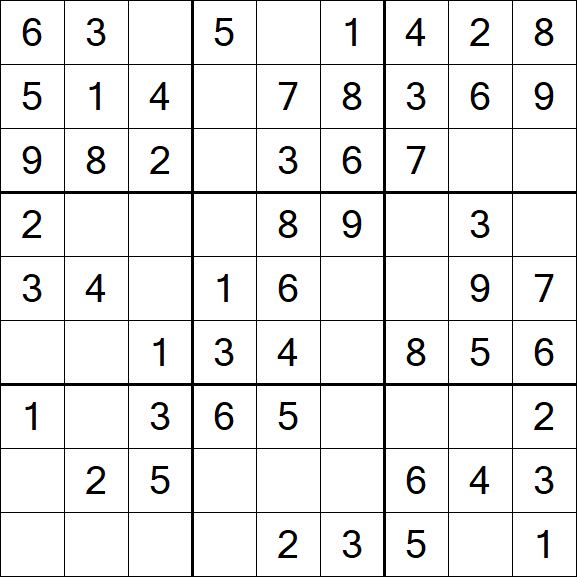 Sudoku - Einfach