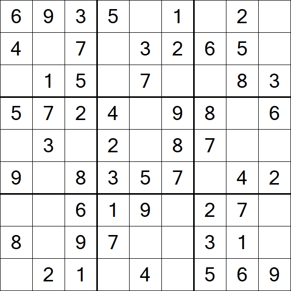 Sudoku - Einfach