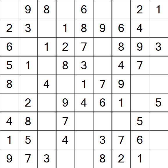 Sudoku - Einfach
