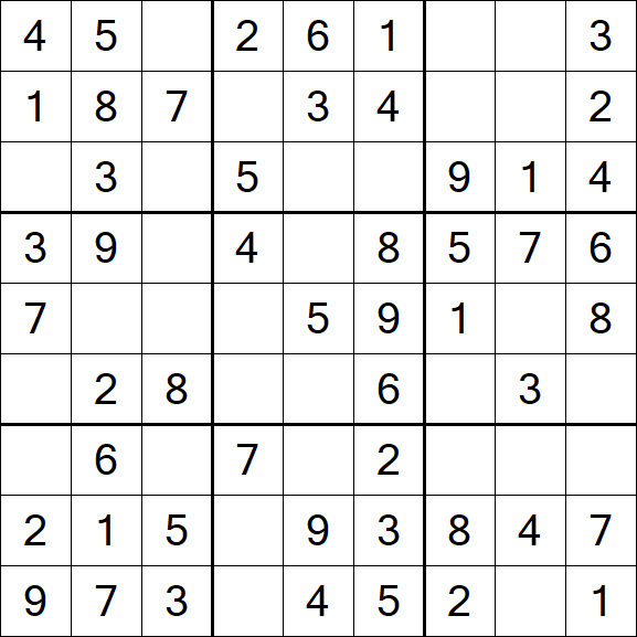 Sudoku - Einfach