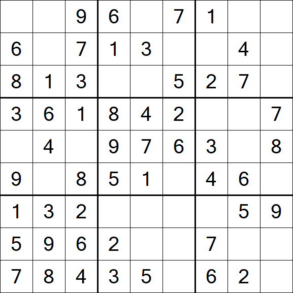 Sudoku - Einfach