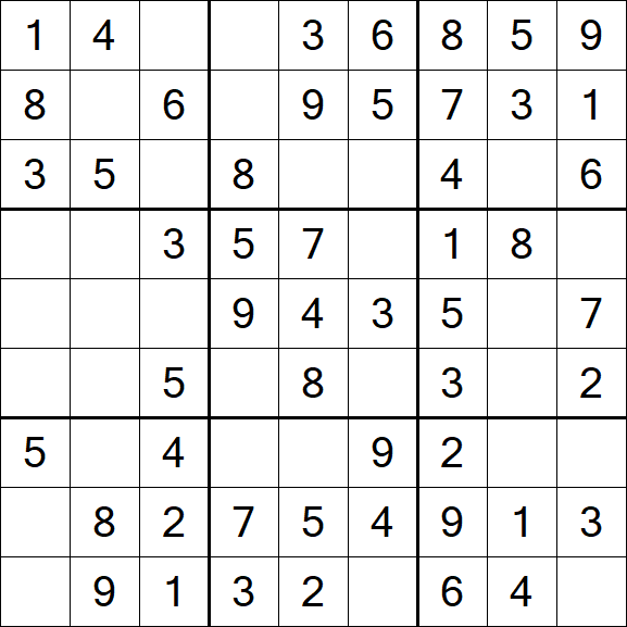 Sudoku - Einfach
