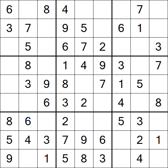 Sudoku - Einfach
