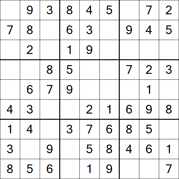 Sudoku - Einfach