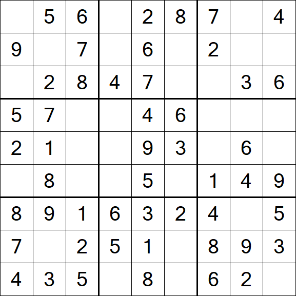 Sudoku - Einfach