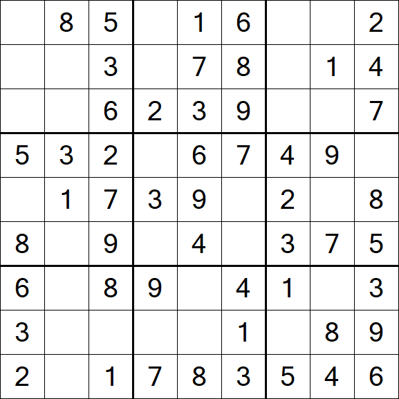 Sudoku - Einfach
