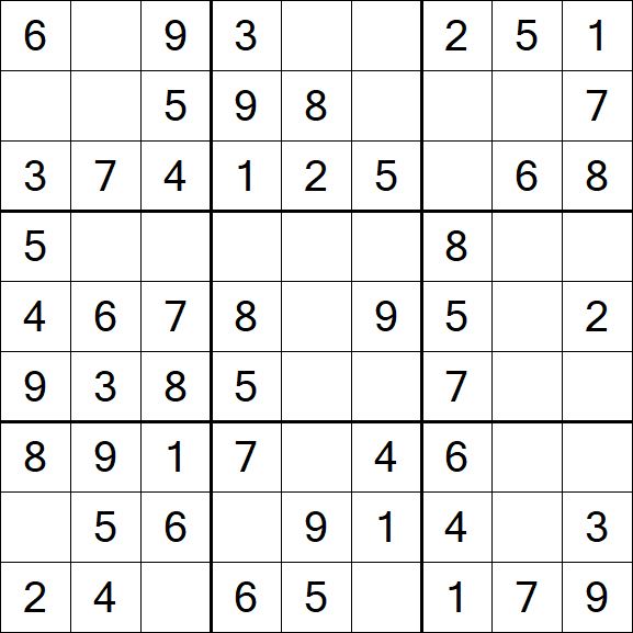 Sudoku - Easy