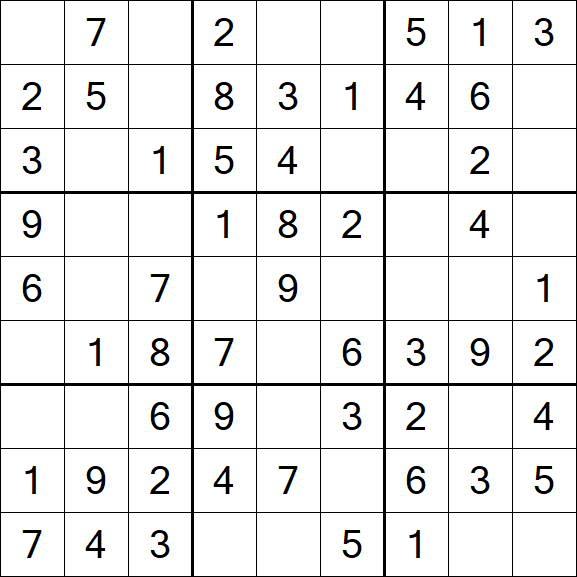 Sudoku - Einfach