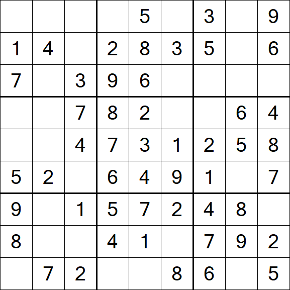 Sudoku - Einfach