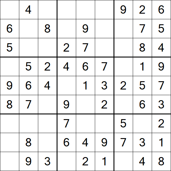 Sudoku - Einfach