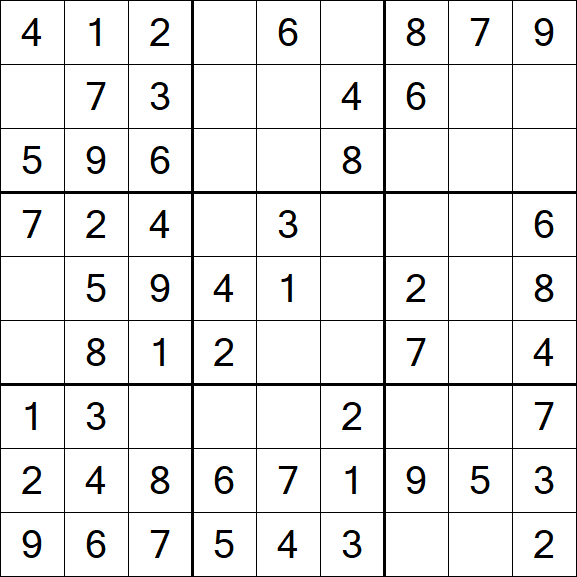 Sudoku - Einfach