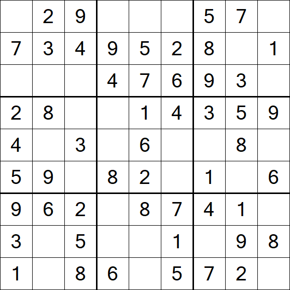 Sudoku - Einfach
