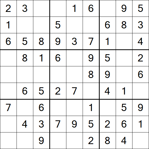 Sudoku - Einfach