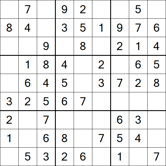 Sudoku - Einfach