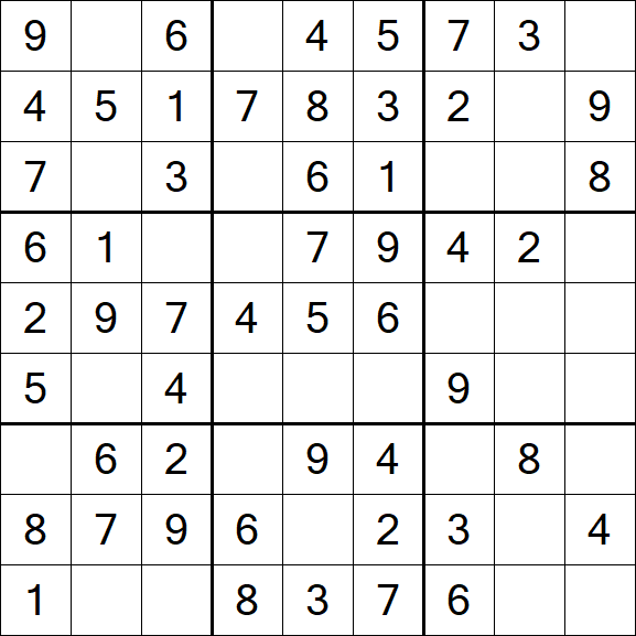 Sudoku - Einfach