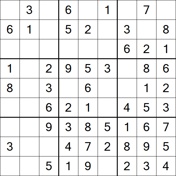 Sudoku - Einfach