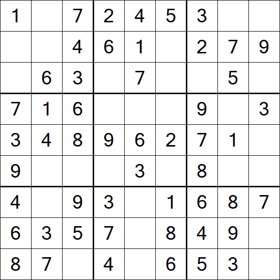 Sudoku - Einfach