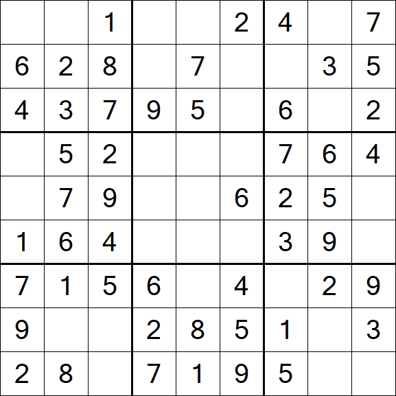 Sudoku - Einfach