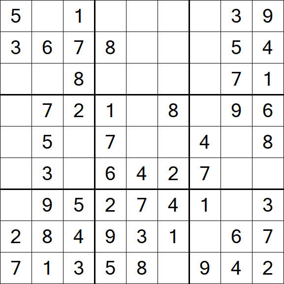 Sudoku - Einfach
