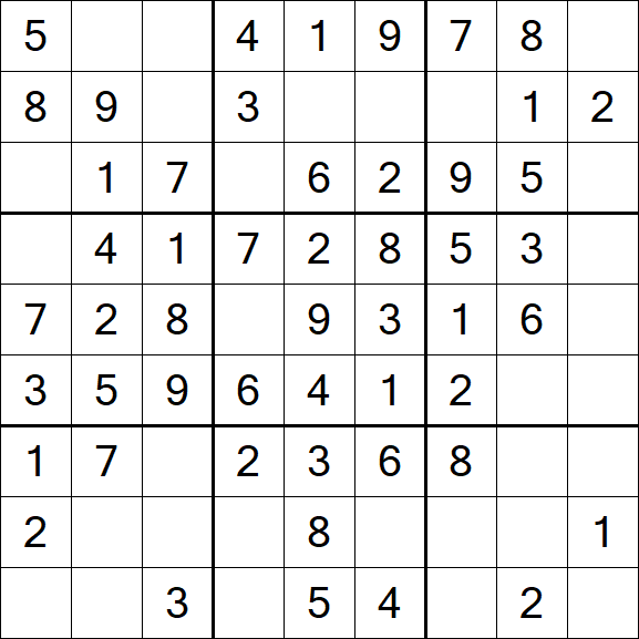 Sudoku - Einfach
