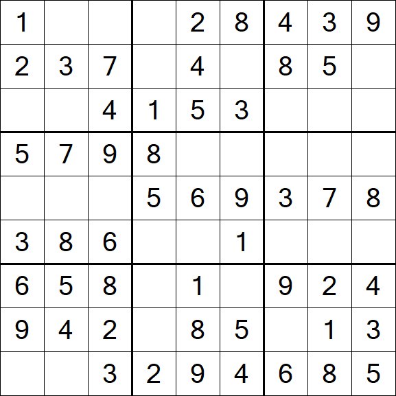 Sudoku - Einfach