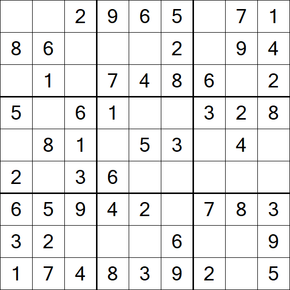 Sudoku - Einfach