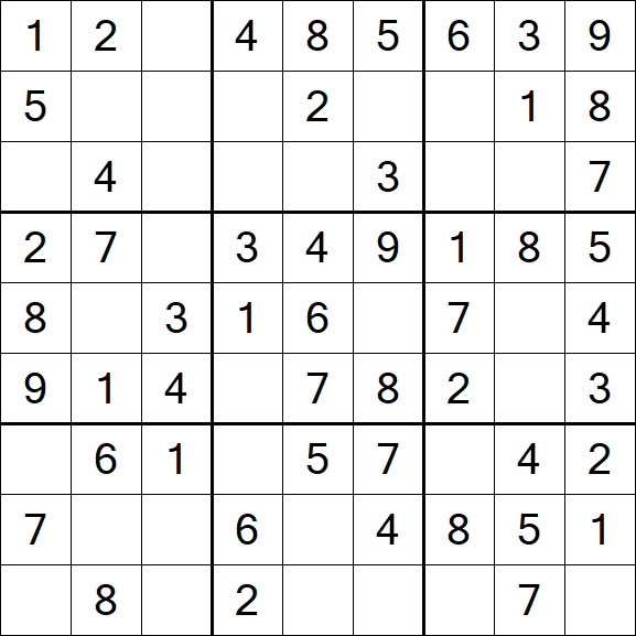 Sudoku - Einfach