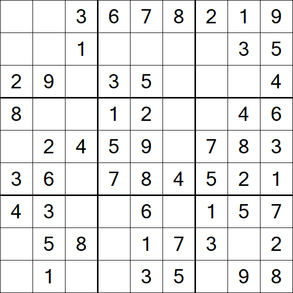 Sudoku - Einfach