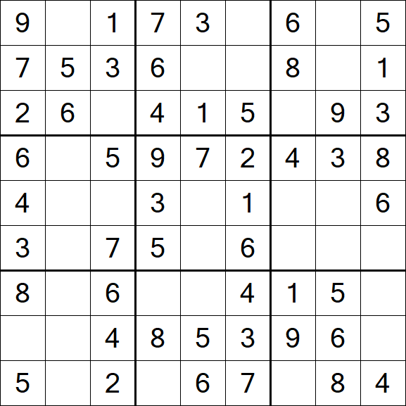 Sudoku - Einfach