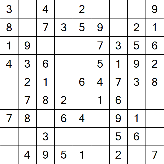 Sudoku - Einfach