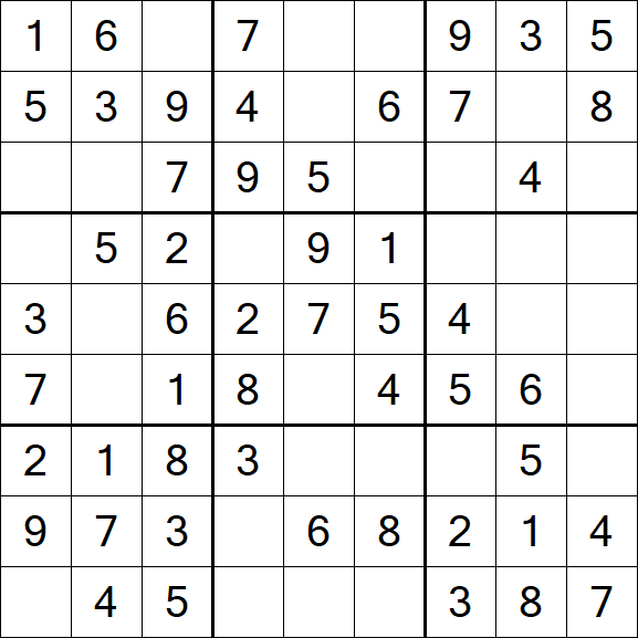 Sudoku - Einfach