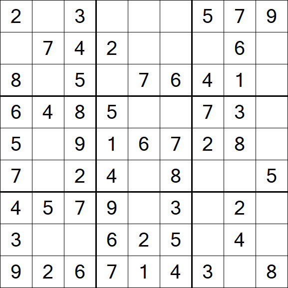 Sudoku - Einfach