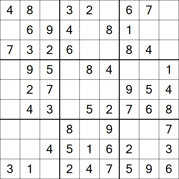 Sudoku - Einfach