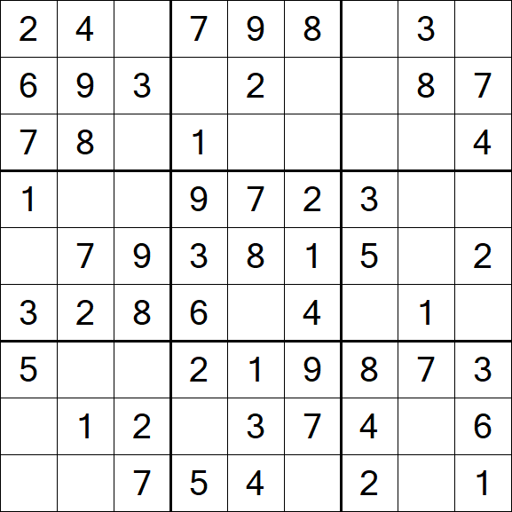 Sudoku - Einfach