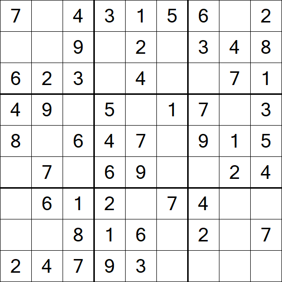 Sudoku - Einfach