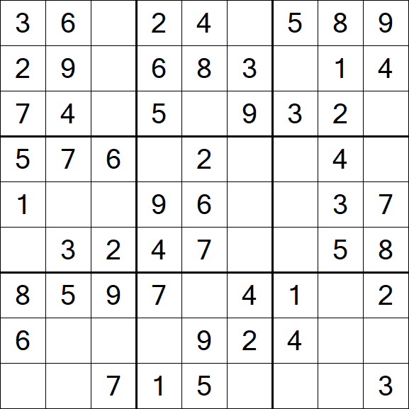 Sudoku - Einfach