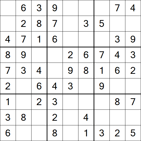 Sudoku - Einfach