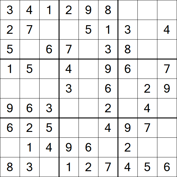 Sudoku - Einfach