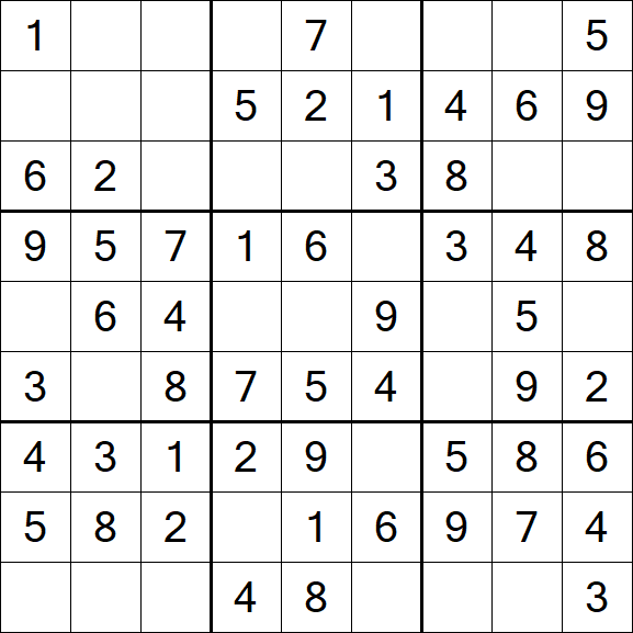 Sudoku - Einfach