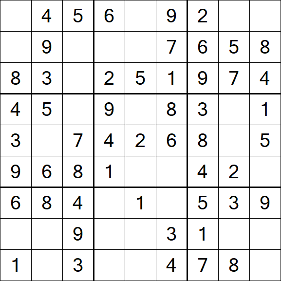 Sudoku - Einfach